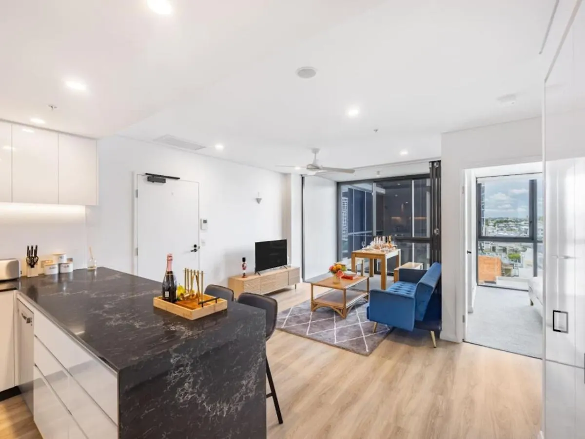 Valley Centre Boutique 1Br Apt Pool N Carpark Brisbane